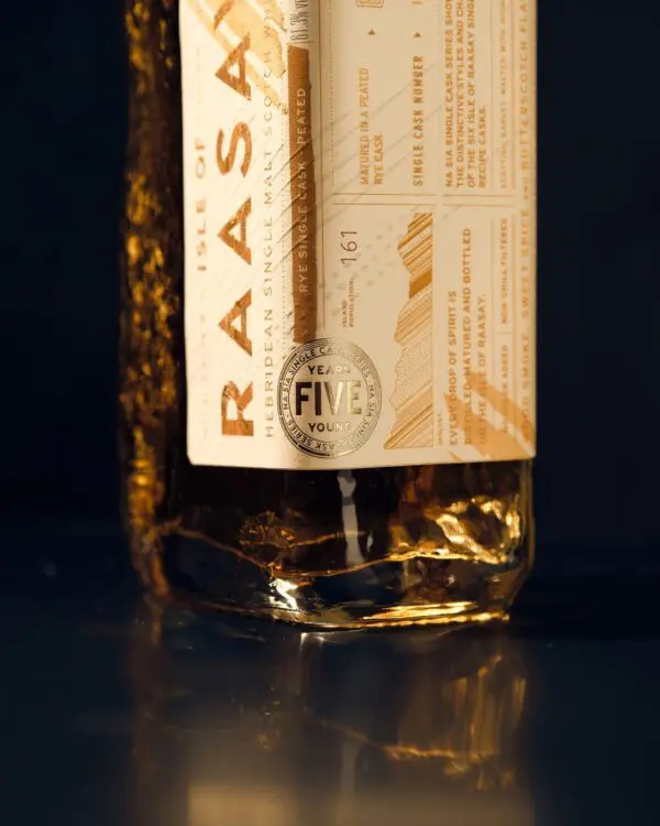 Raasay Peated Rye Whiskey