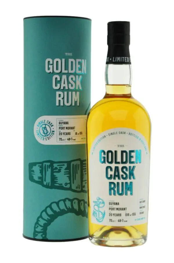 Golden Cask Rum- Guyana Port Morant 20 Year Old