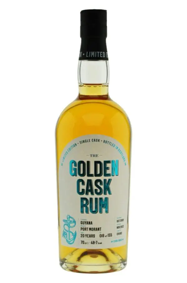 Golden Cask Rum- Guyana Port Morant 20 Year Old - Image 2