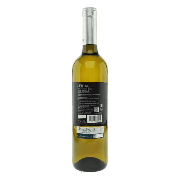 Leiras Albariño 2022 Back Label