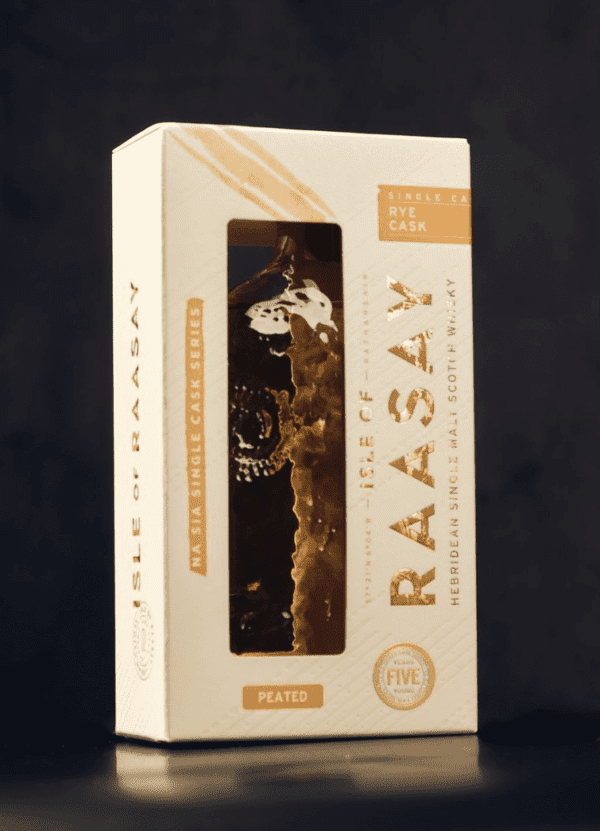 Raasay Peated Rye Whiskey
