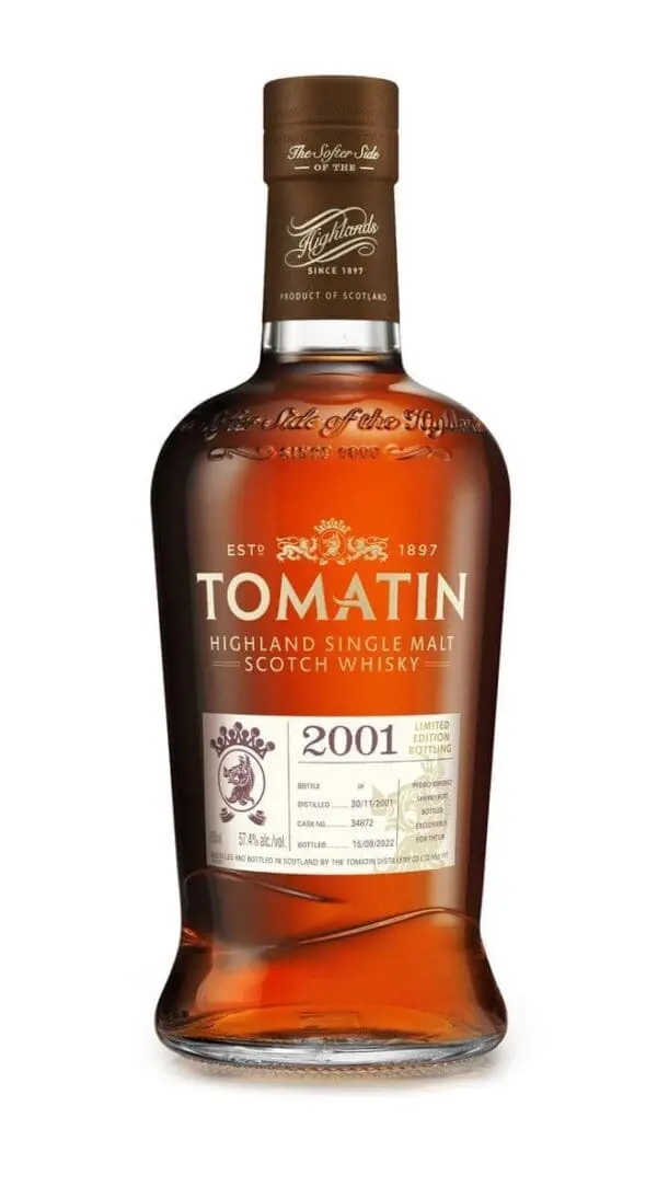 Tomatin 2001 - Cask #34872