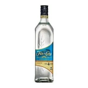 Flor de Caña 4 Year Old Extra Seco Rum, a premium Nicaraguan white rum