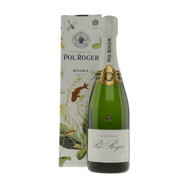 Pol Roger Brut Reserve "Pentland" Champagne in Gift Box