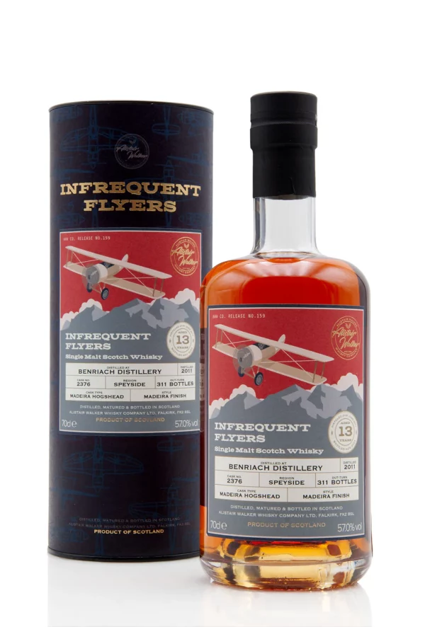 Infrequent Flyers BenRiach 13 year old Madeira Finish 2011 - Image 2