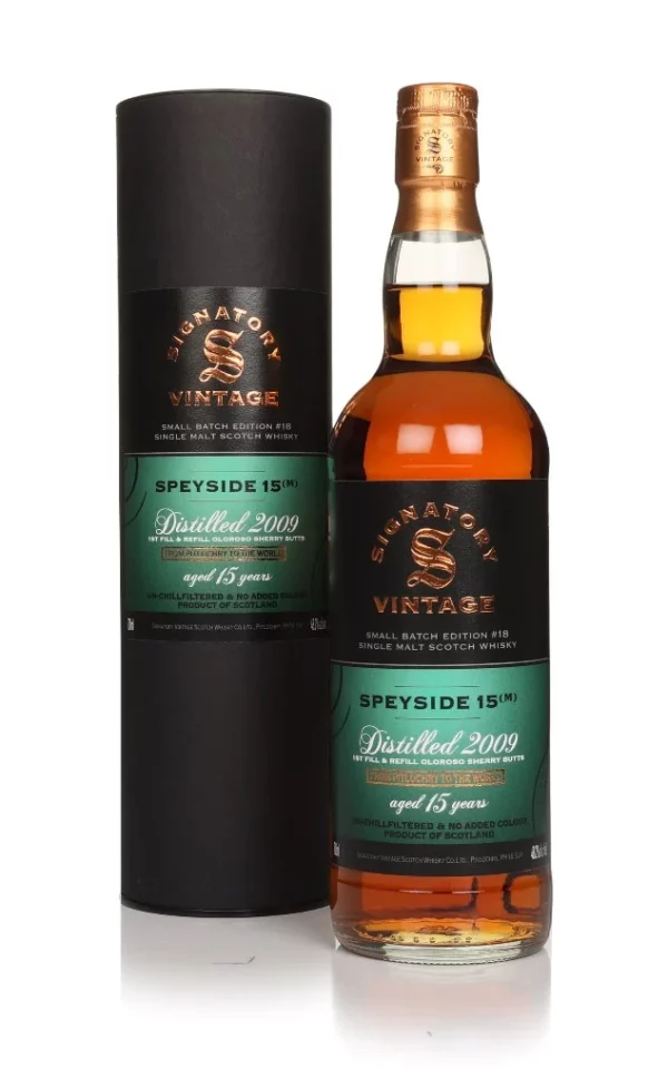Signatory Vintage Speyside 2009 Small Batch #18